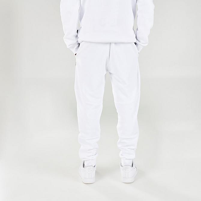 Back Right view of Men's Hoodrich Chromatic Jogger Pants in White/Gold Click to zoom