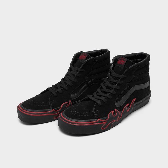 Vans Sk8-Hi Suede Sneakers in Black