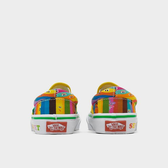 Toddler 2024 multicolor vans