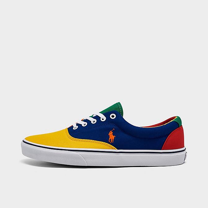 Right view of Men's Polo Ralph Lauren Keaton Casual Shoes in Multi Click to zoom