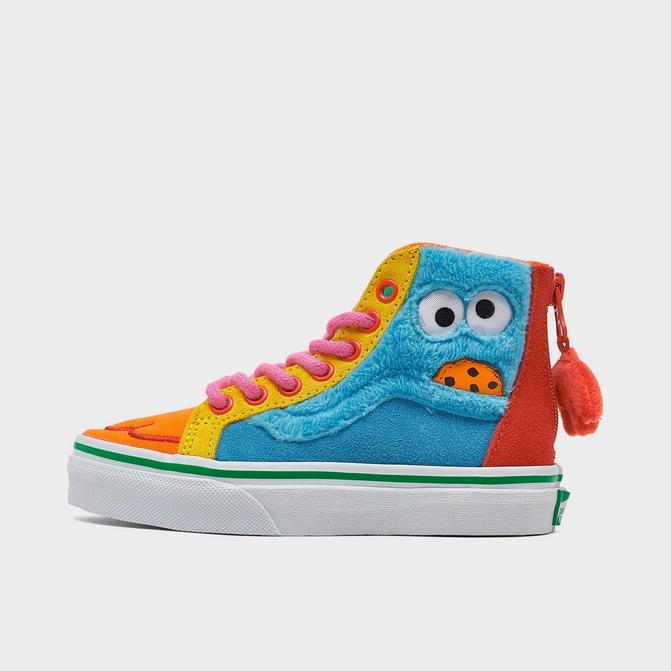 Little Kids' Vans x Sesame Street SK8-Hi Casual Finish Line