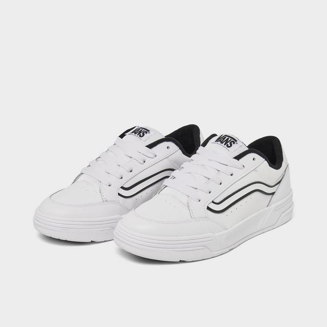 Big kids white vans on sale