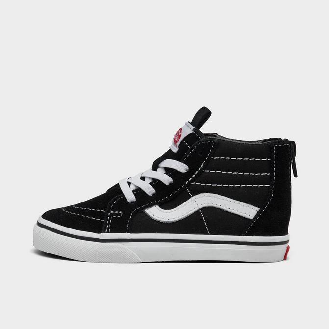 Vans sk8 clearance hi zip black