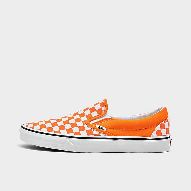 Classic Slip-On Casual Shoes in Orange/Orange Tiger Size 9.0 Finish Line Shoes Flat Shoes Casual Shoes 