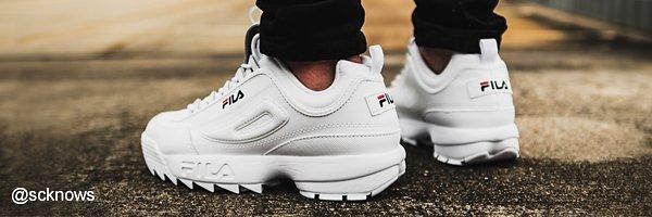 fila white colour shoes