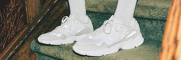 adidas white chunky shoes