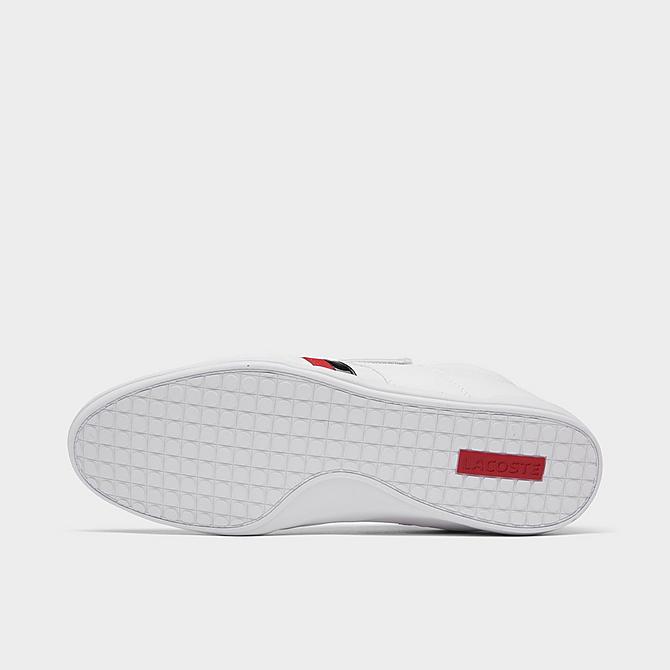 Bottom view of Men's Lacoste Misano Strap Casual Shoes Click to zoom