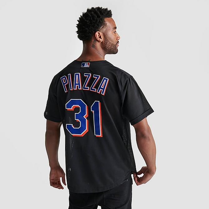 Men's Nike Mike Piazza Black New York Mets Cooperstown Collection Name & Number T-Shirt Size: Small