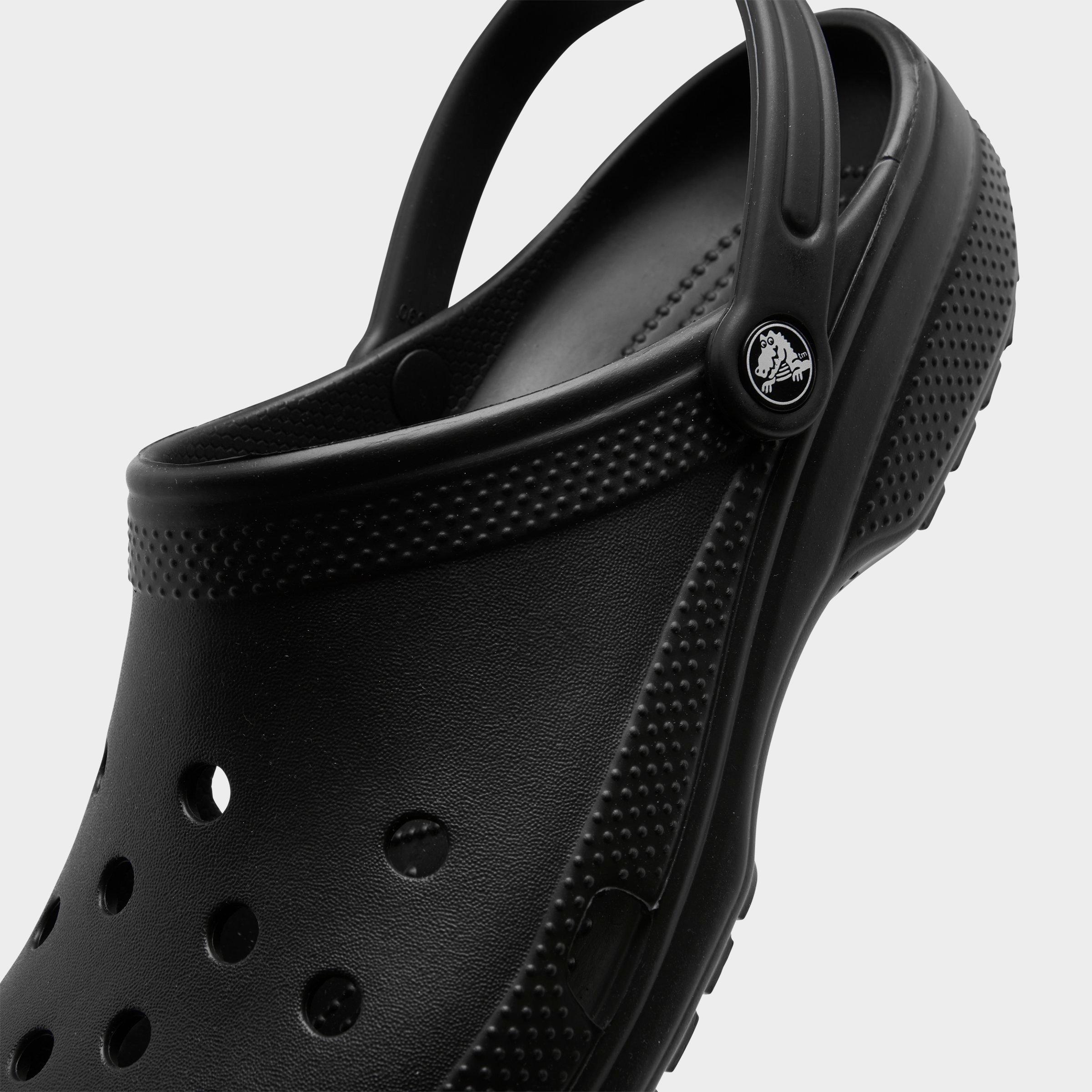 mens black crocs size 11