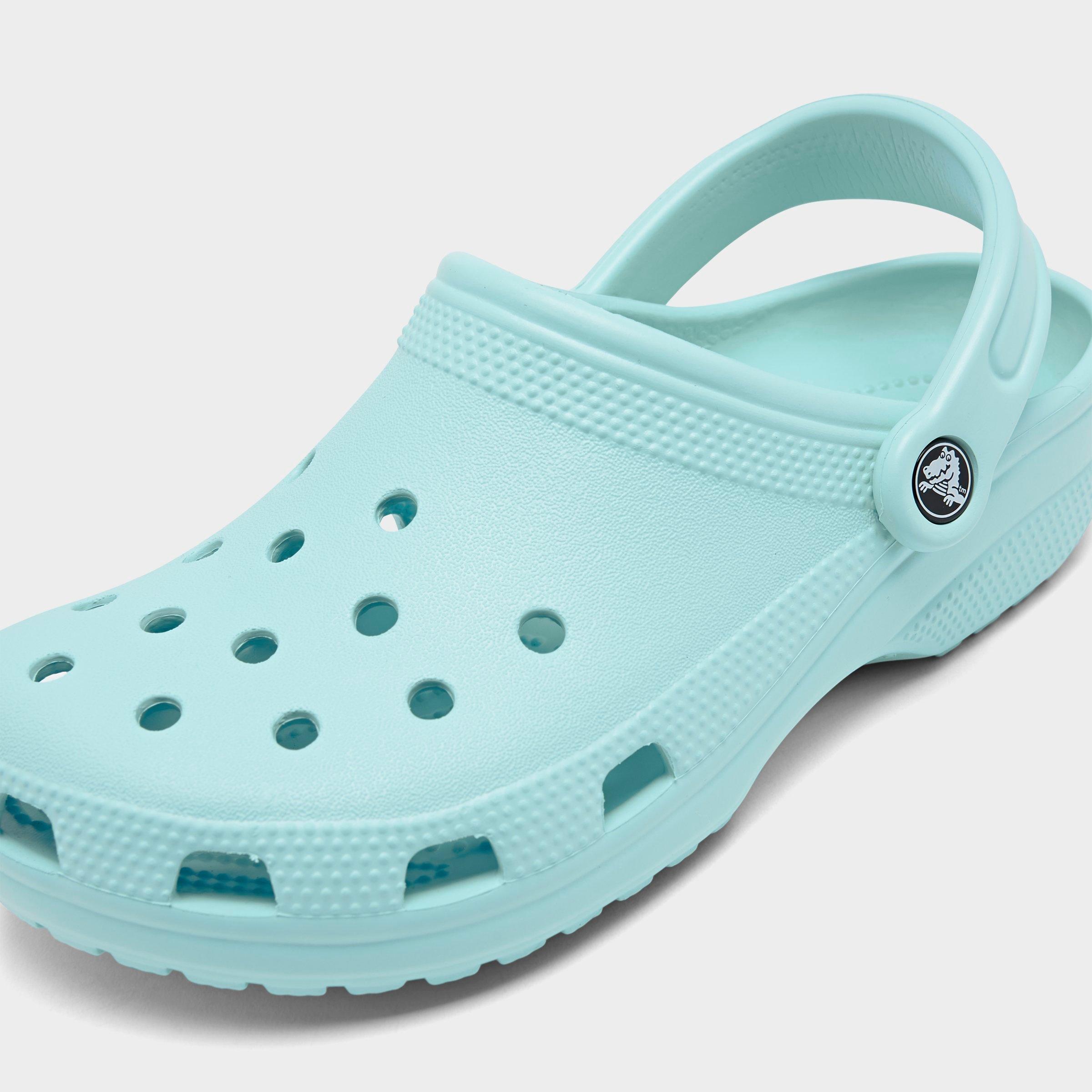 crocs baby blue