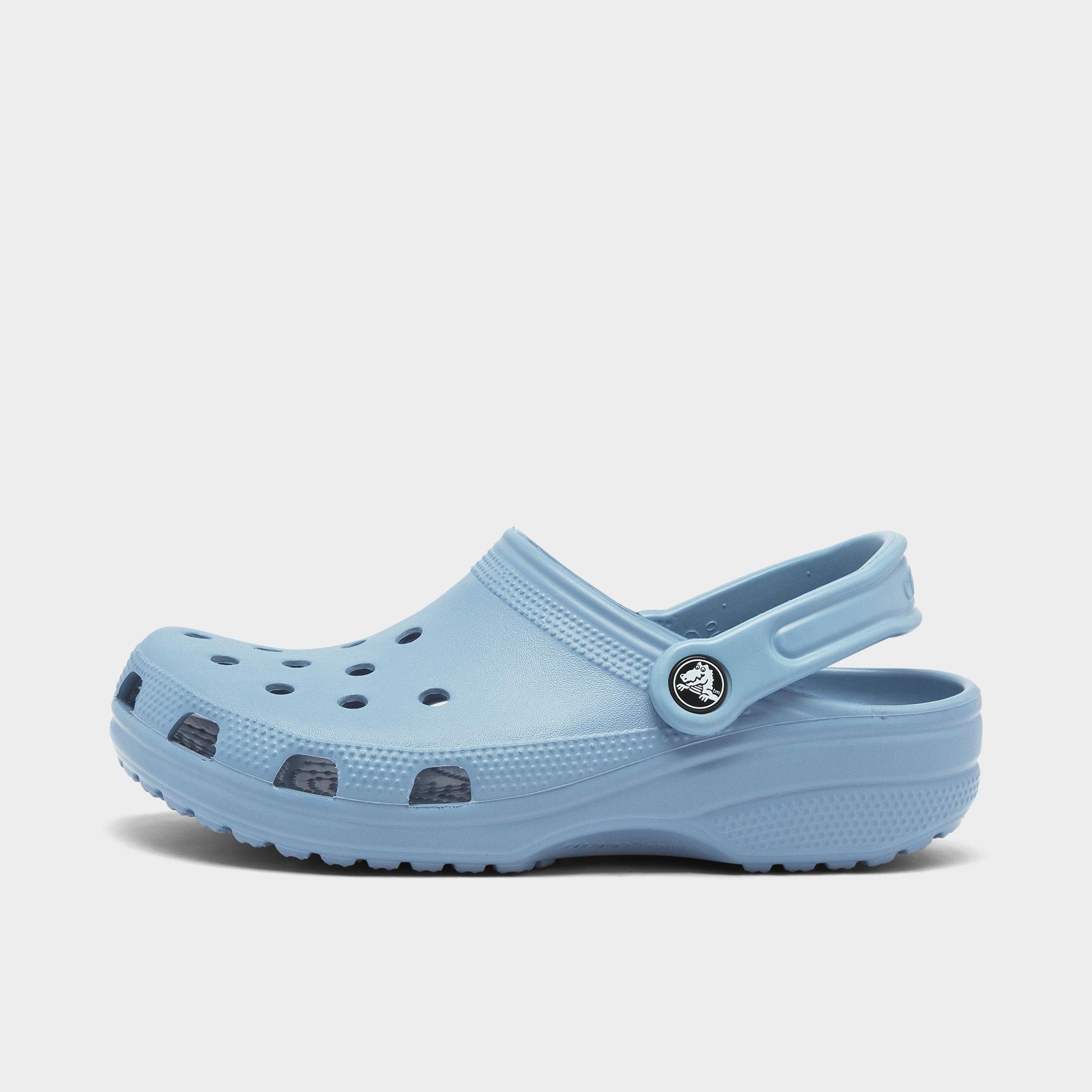 chambray blue crocs size 9