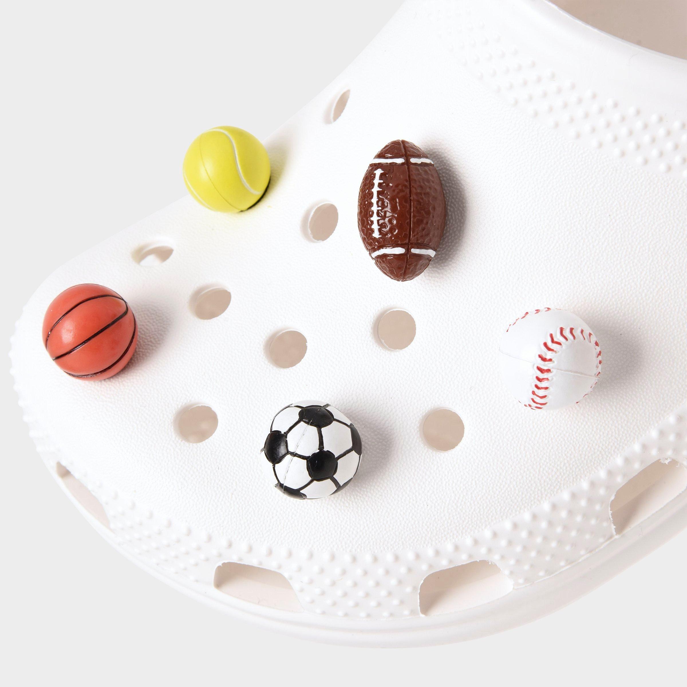 sports charms for crocs