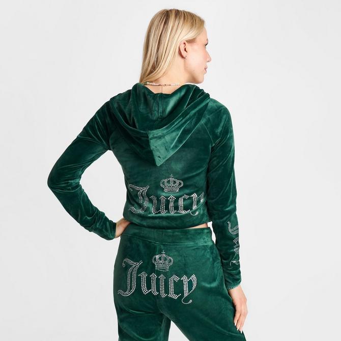 Green juicy couture discount hoodie