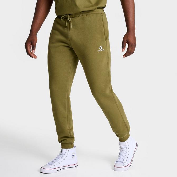 Converse Go-To Embroidered Sweatpants| Chevron Line Fleece Finish Star