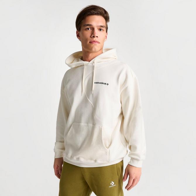 Grey converse best sale hoodie mens