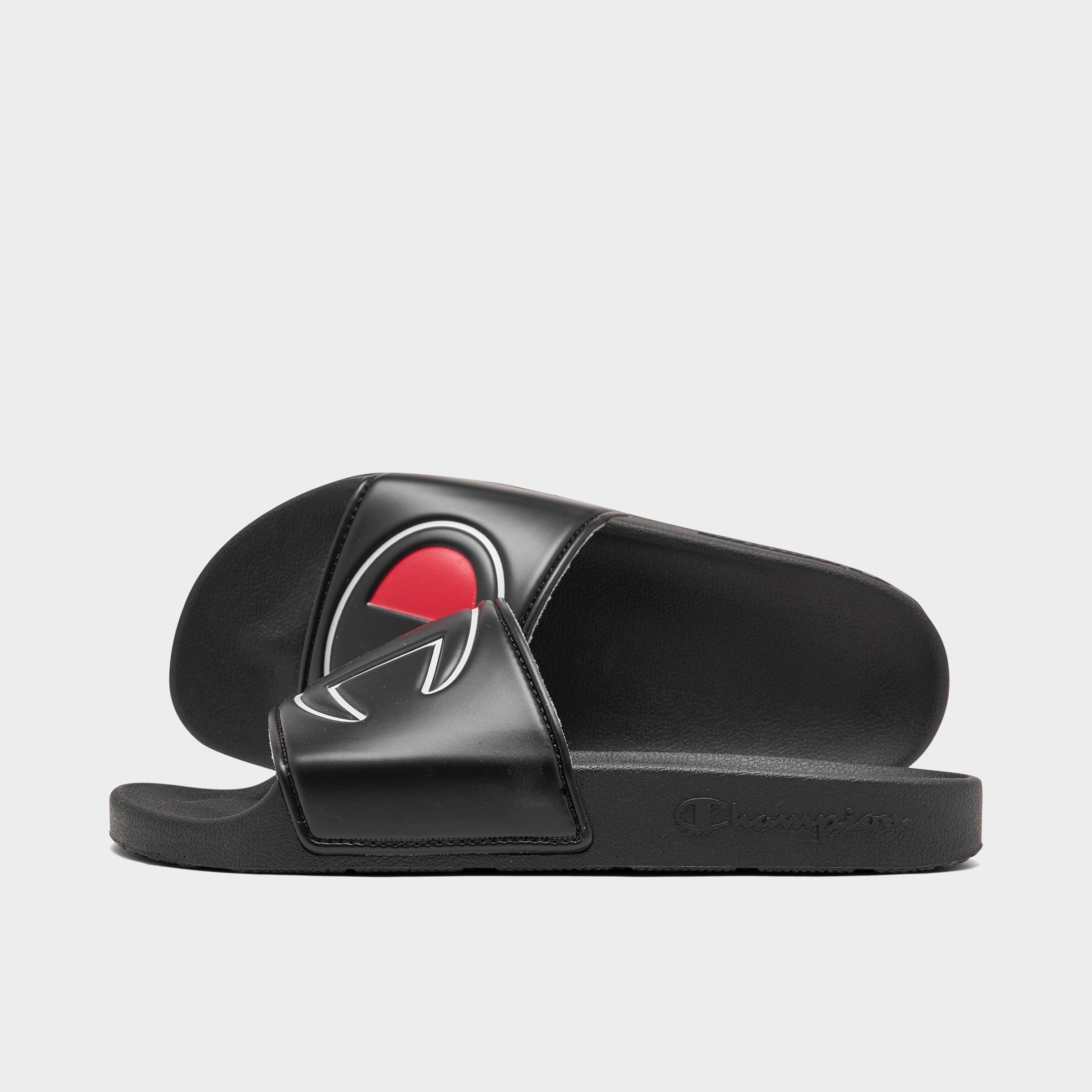 champion slides finish line