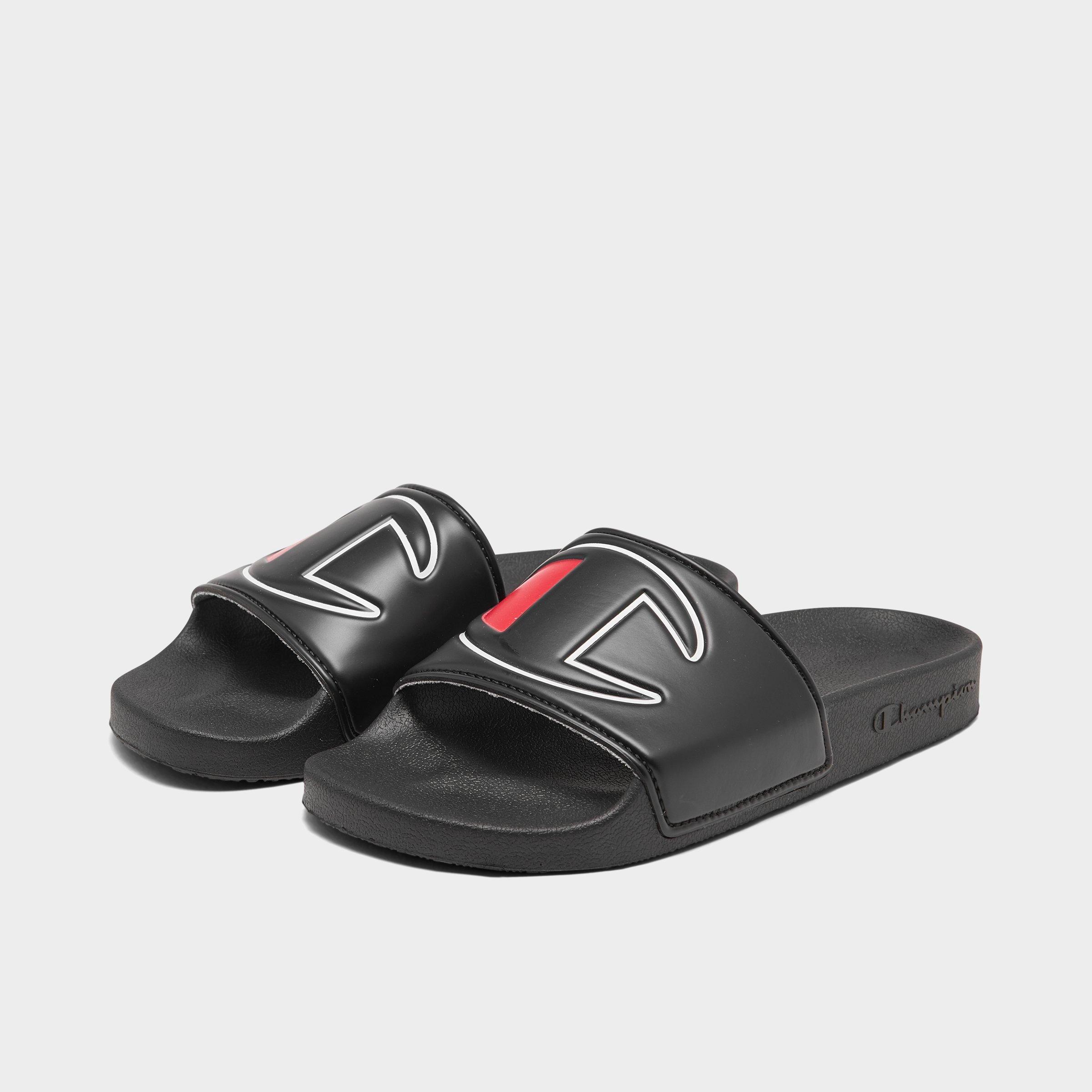 champion slides women black