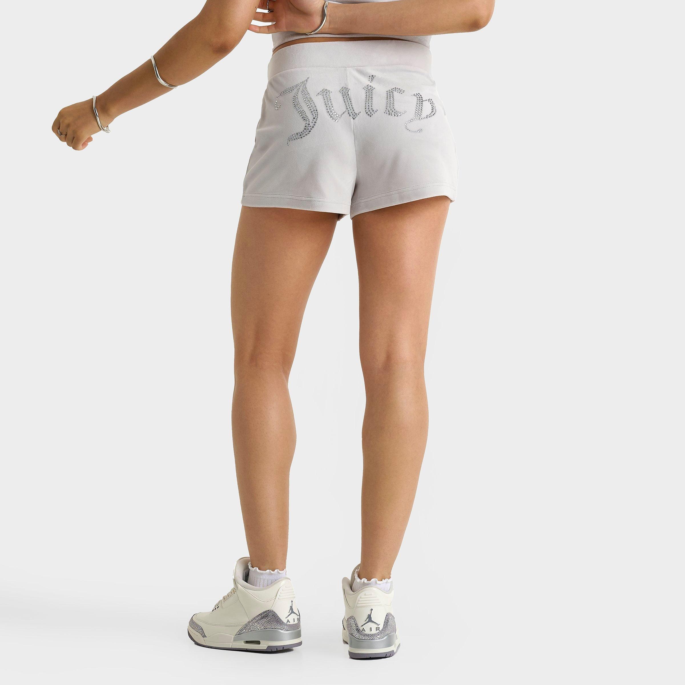 Juicy Couture 高級ベロア素材 OG Bling ショートパンツ 復刻版 Women's Juicy Couture OG Bling Shorts | Finish Line