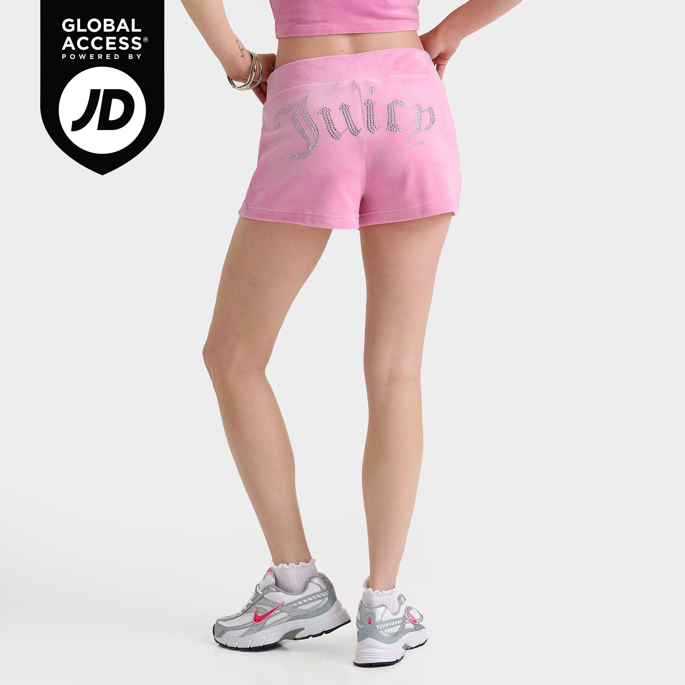 Juicy Couture 高級ベロア素材 OG Bling ショートパンツ 復刻版 edd7c1a0f1bb8735a52b5bbfa5b392