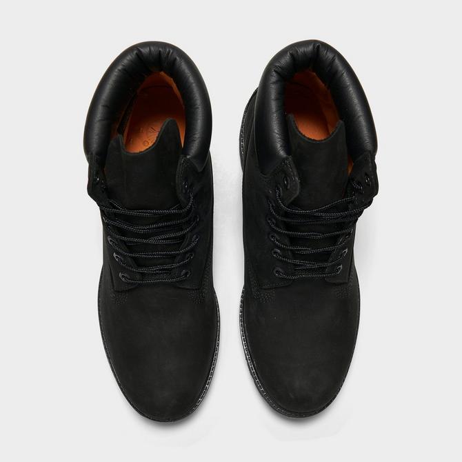 Black timberland fashion boots finish line