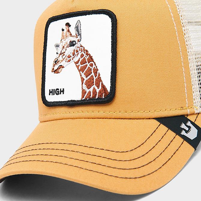 Back view of Goorin Bros. So High Trucker Hat in Yellow Click to zoom