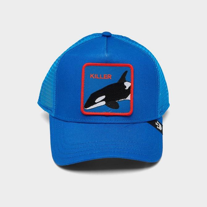 killer whale trucker hat