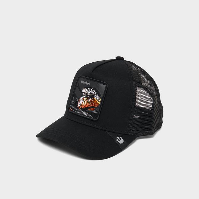 Fish Are Friends Trucker Hat - Black/White - The Lost Bros