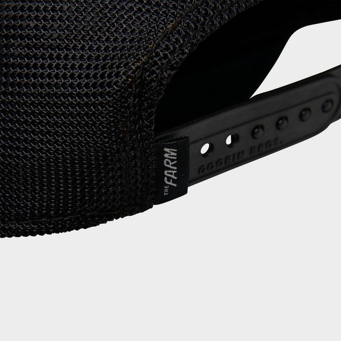Top view of Goorin Bros. GB2 King Trucker Hat in Black Click to zoom