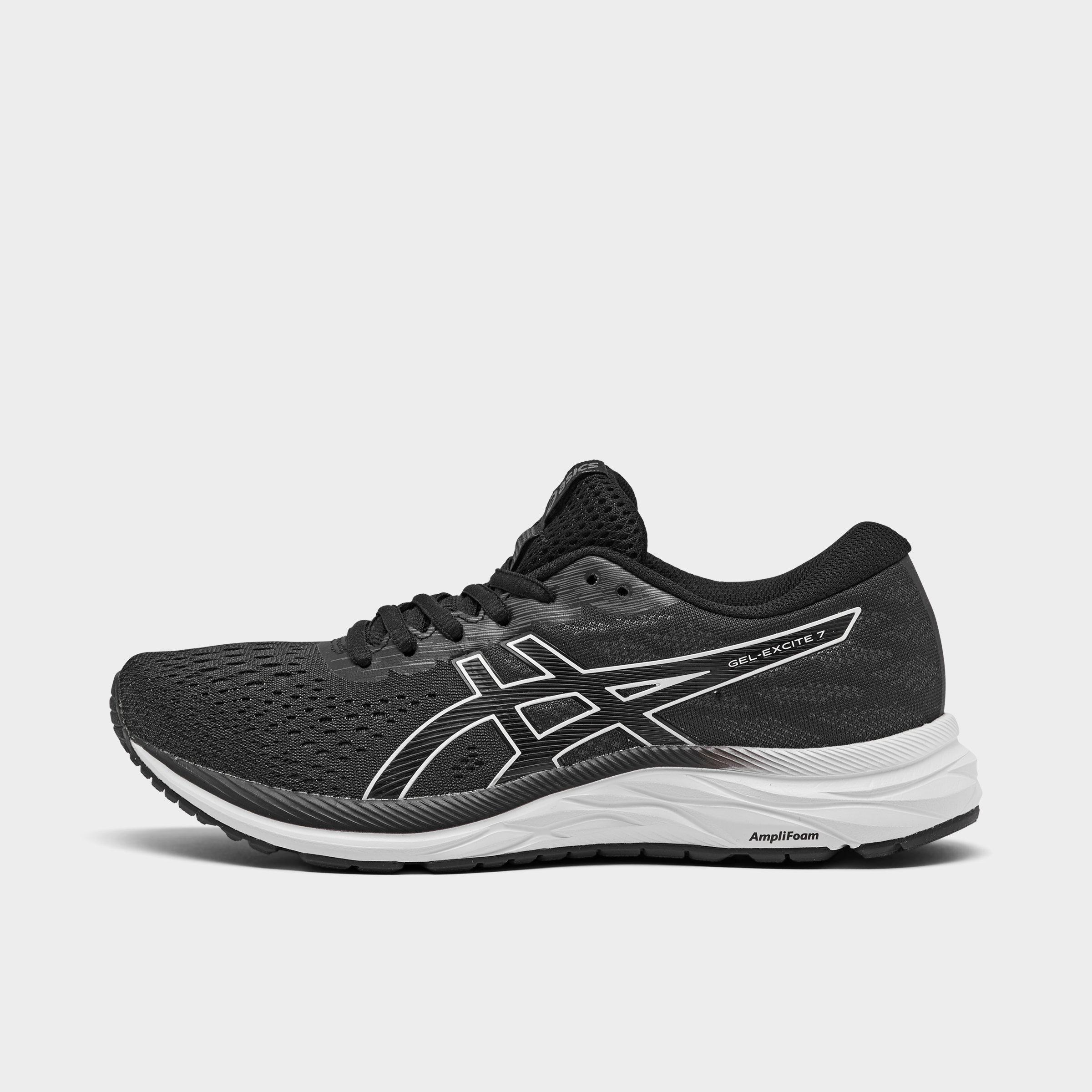 black and white womens asics shoes