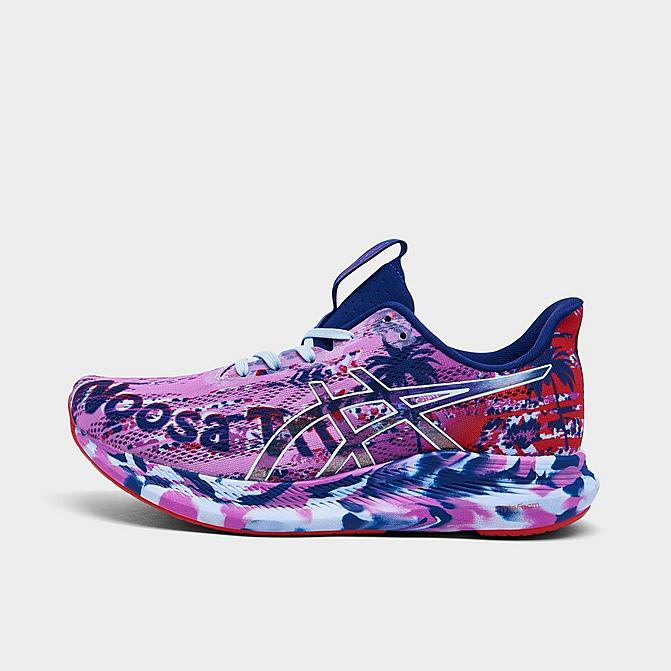 Right view of Women's Asics GEL-Noosa Tri 14 Running Shoes in Lavender Glow/Soft Sky Click to zoom
