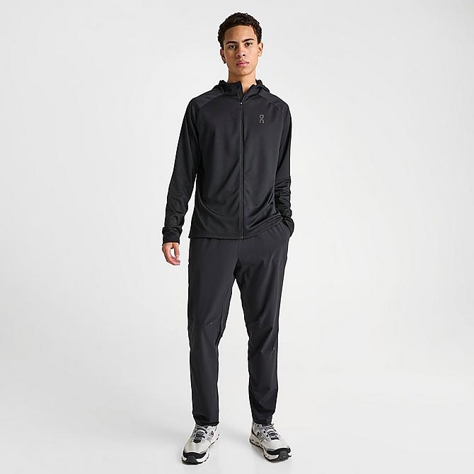Front Three Quarter view of Men's On Movement Pants in Black Click to zoom