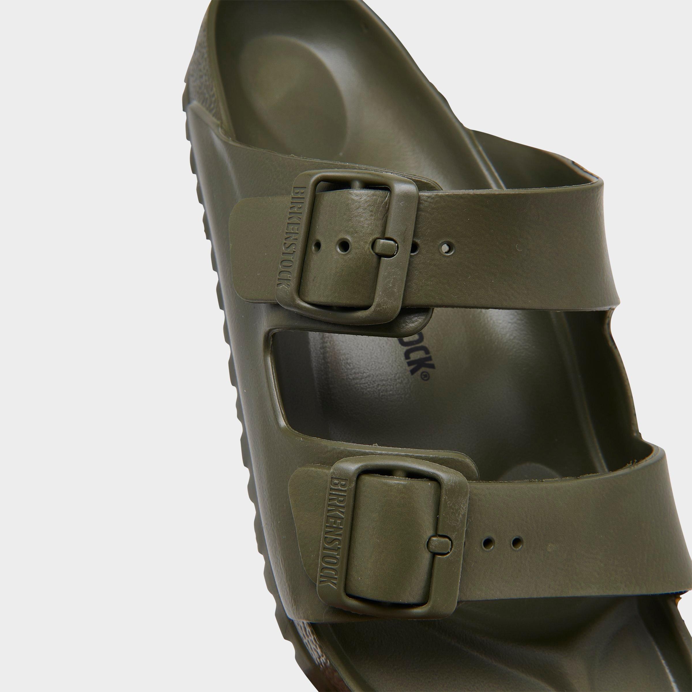 Birkenstock, Buckle Open Toe Arizona EVA Casual Sandals Men Size 42 Olive Green. Birkenstock Mens Size 12 Arizona Essentials EVA Khaki  main image 4