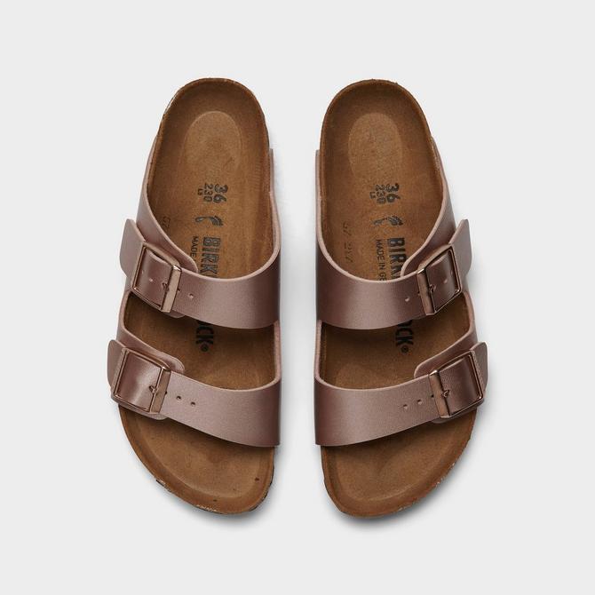 Birkenstock Arizona Birkibuc Sandals for Women in Mocha