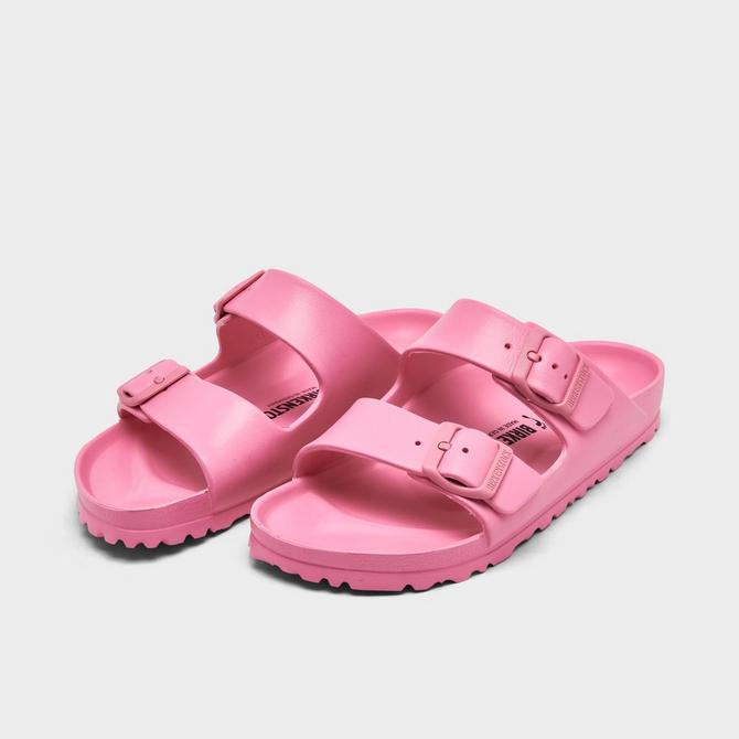 Birkenstock arizona hot sale neon pink