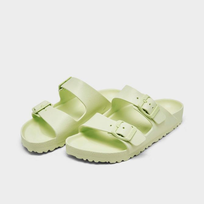 Birkenstock Women's Arizona Essentials Eva Sandals: Faded-Lime