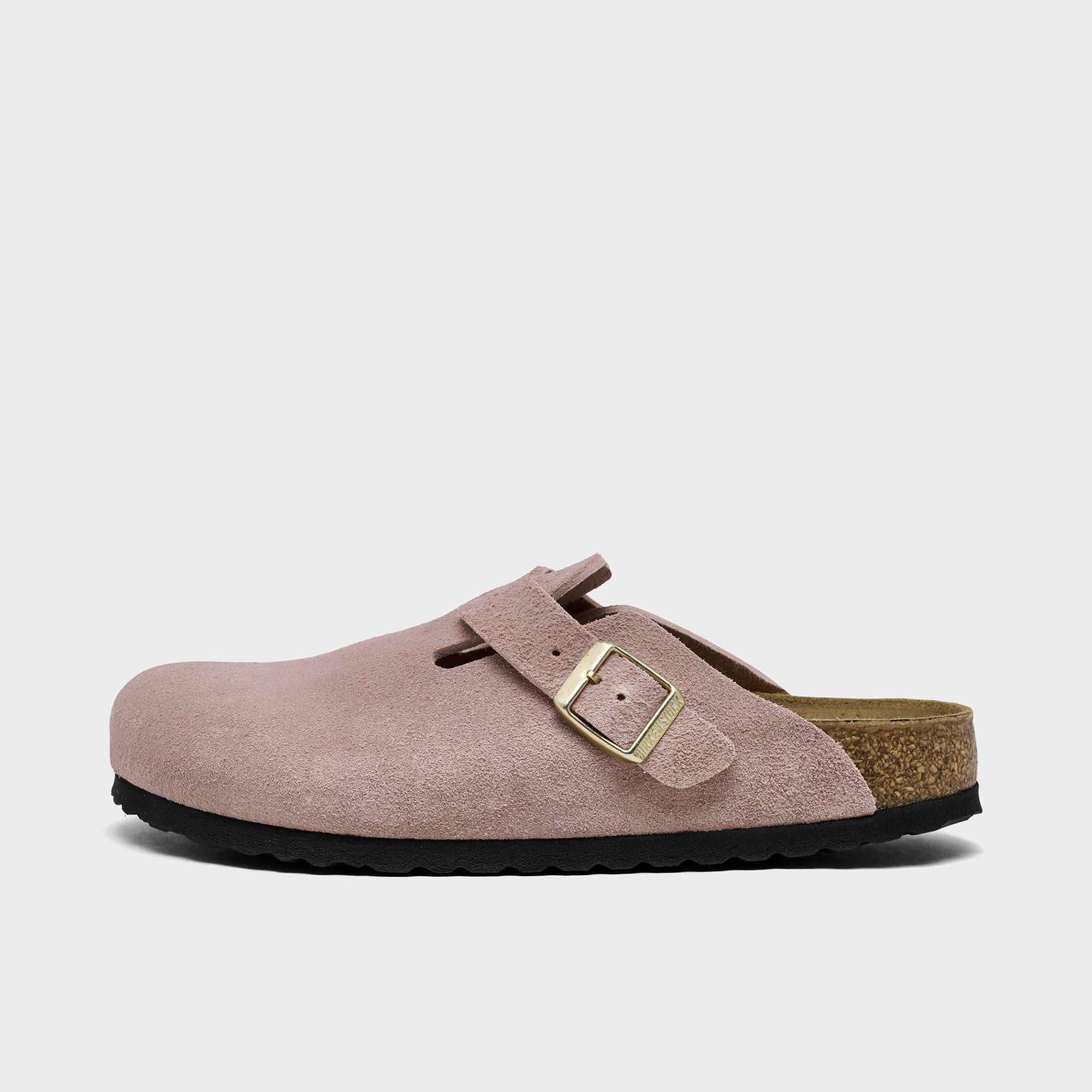 【猫ちゃん】BIRKENSTOCK Boston Boston Soft Footbed Suede Leather Faded Purple | BIRKENSTOCK