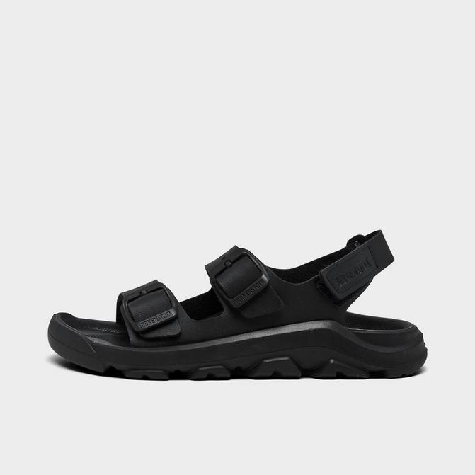 Right view of Little Kids' Birkenstock Mogami Birko-Flor Sandals in Black Click to zoom