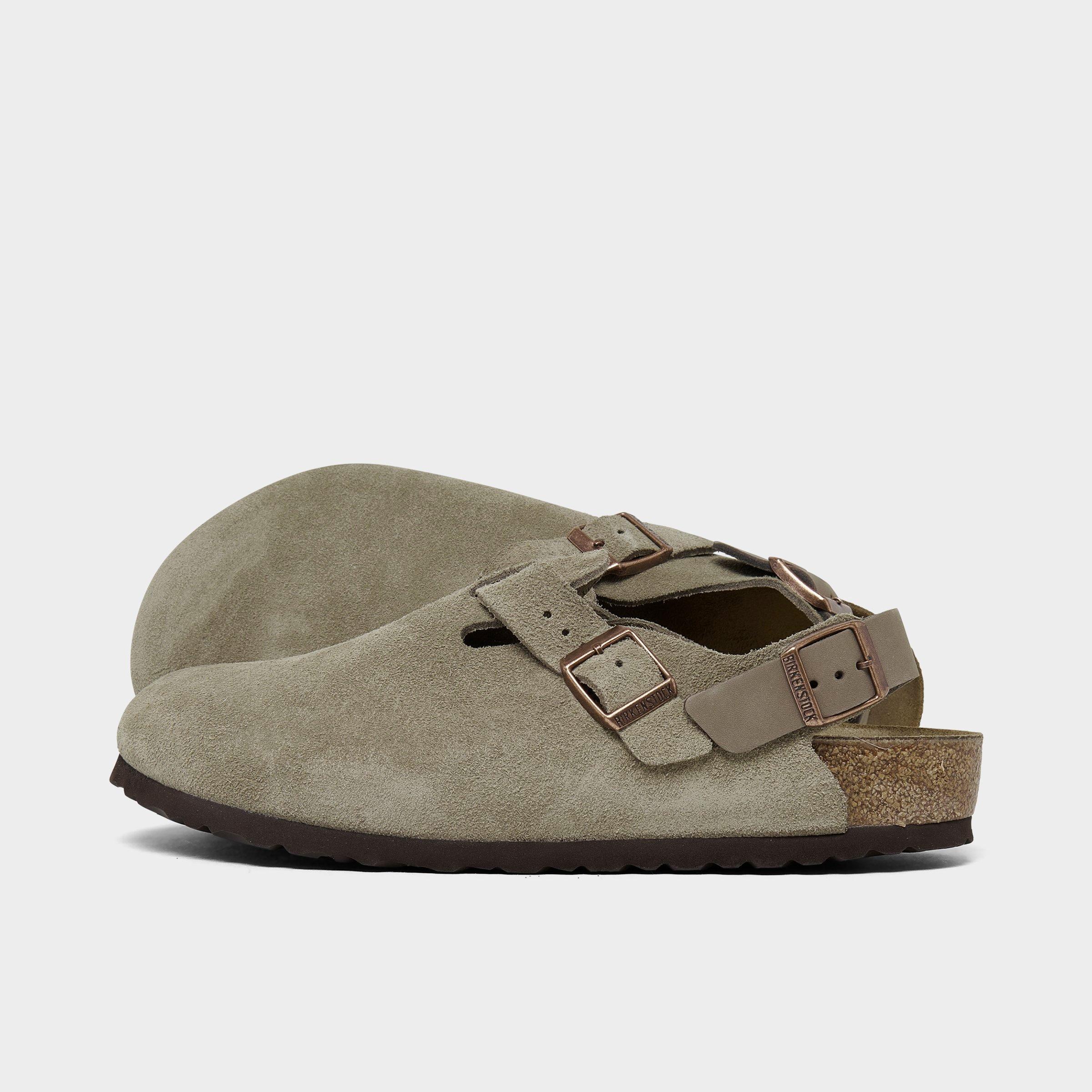 Jyunko829 Men's Birkenstock Tokio Suede Leather Clogs | Finish Line