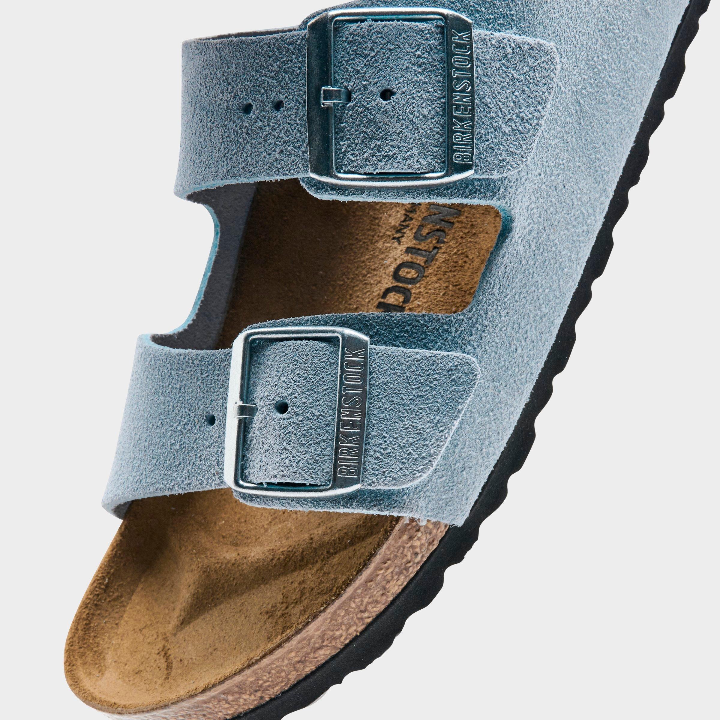 Women's Birkenstock Arizona Birkibuc Sandals (Big Kids' Sizes Available)
