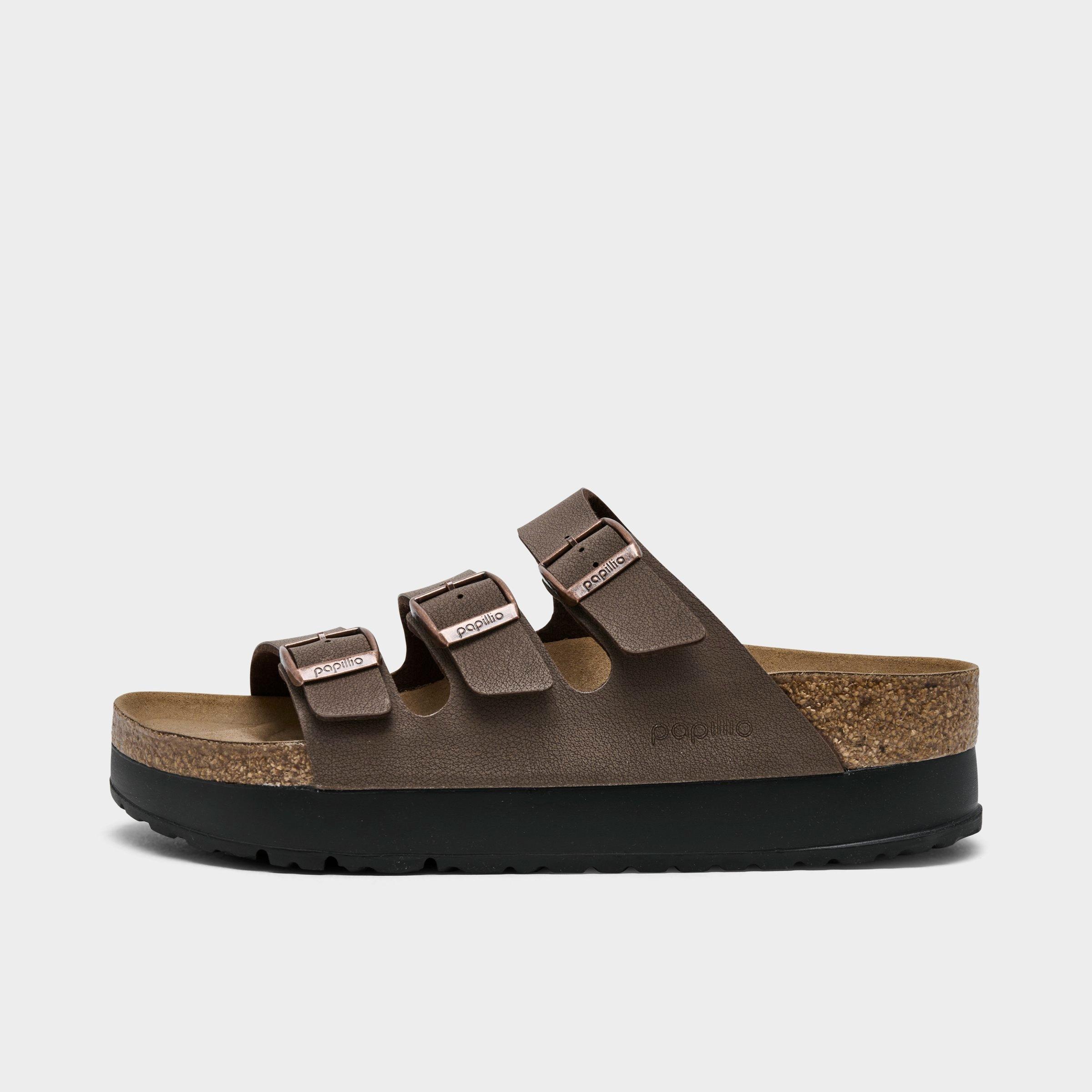 Birkenstock Birki Trinidad Birko- Flo Men’s Sandals  with adjustable straps SZ12 Birkenstock Milano Birko-Flor Backstrap Sandal in Black  main image 4