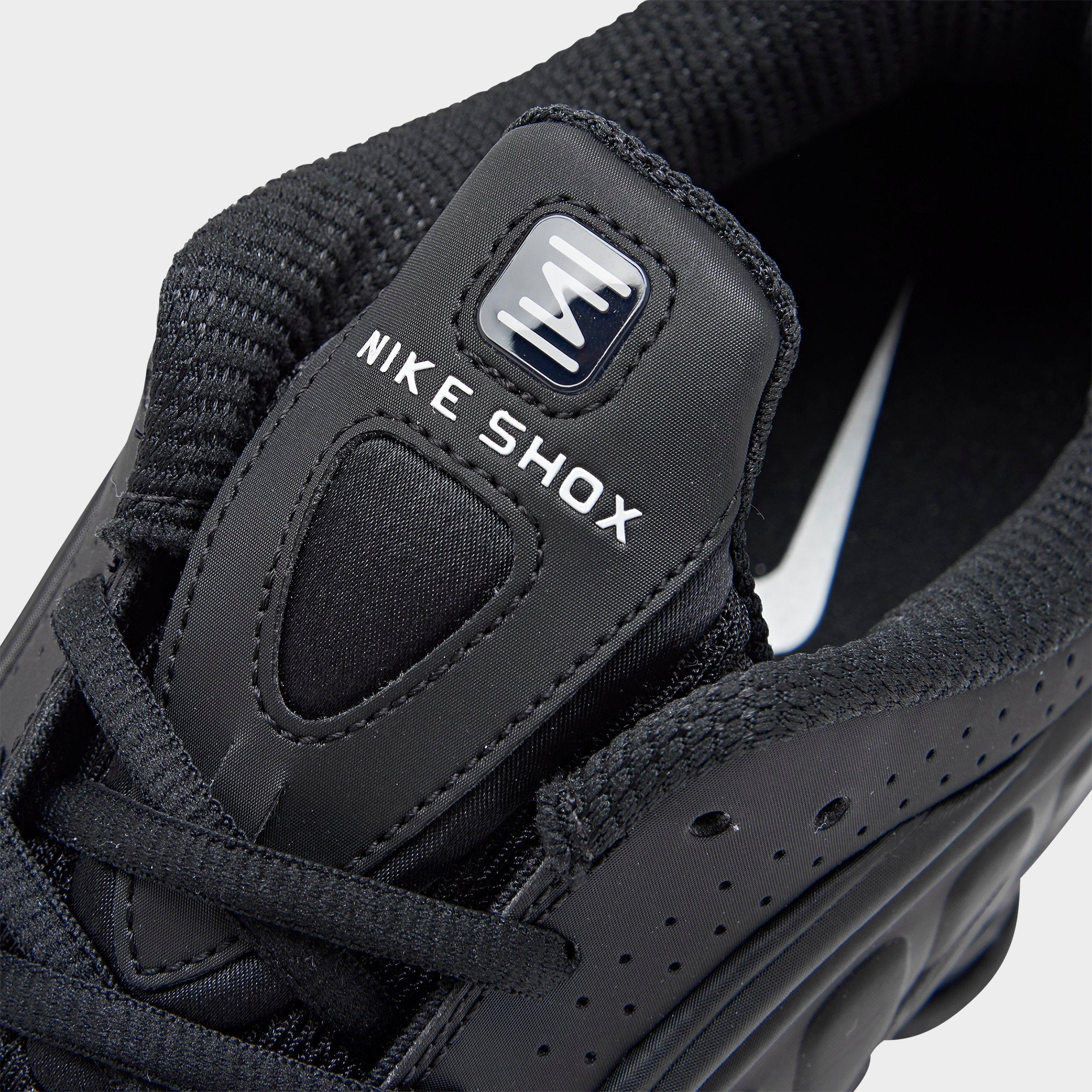 black nike shox mens