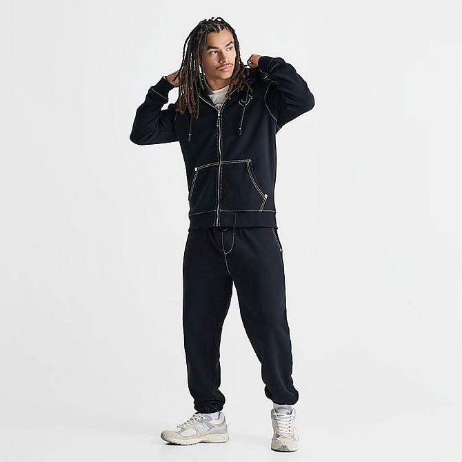 Men's True Religion Big T Full-Zip Hoodie| Finish Line Men's True Religion Big T Full-Zip Hoodie| Finish Line