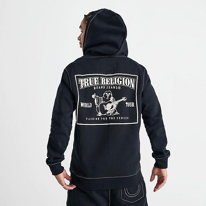 Men's True Religion Big T Full-Zip Hoodie| Finish Line Men's True Religion Big T Full-Zip Hoodie| Finish Line