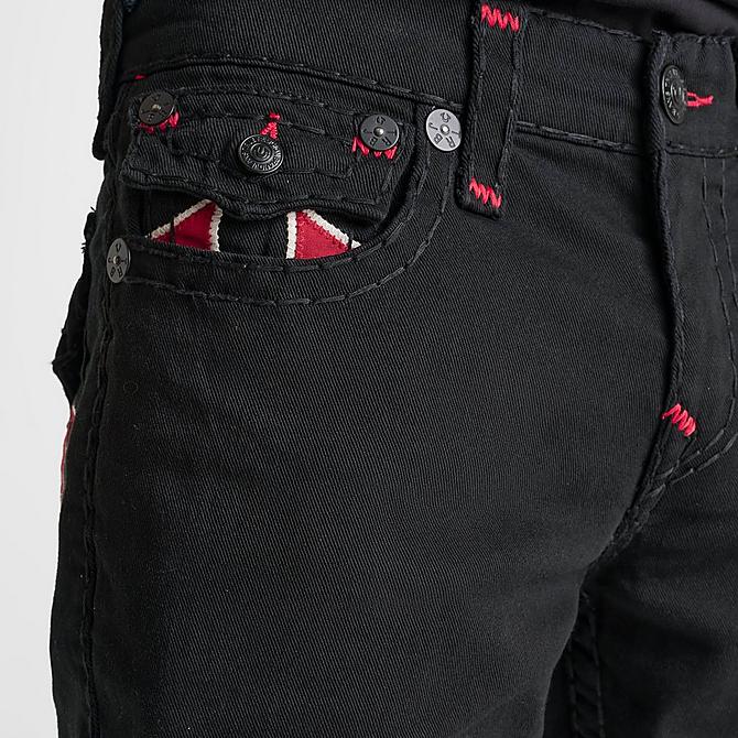 Men's True Religion Ricky Super T Zigzag Logo Straight Denim Men's True Religion Ricky Super T Zigzag Logo Straight Denim