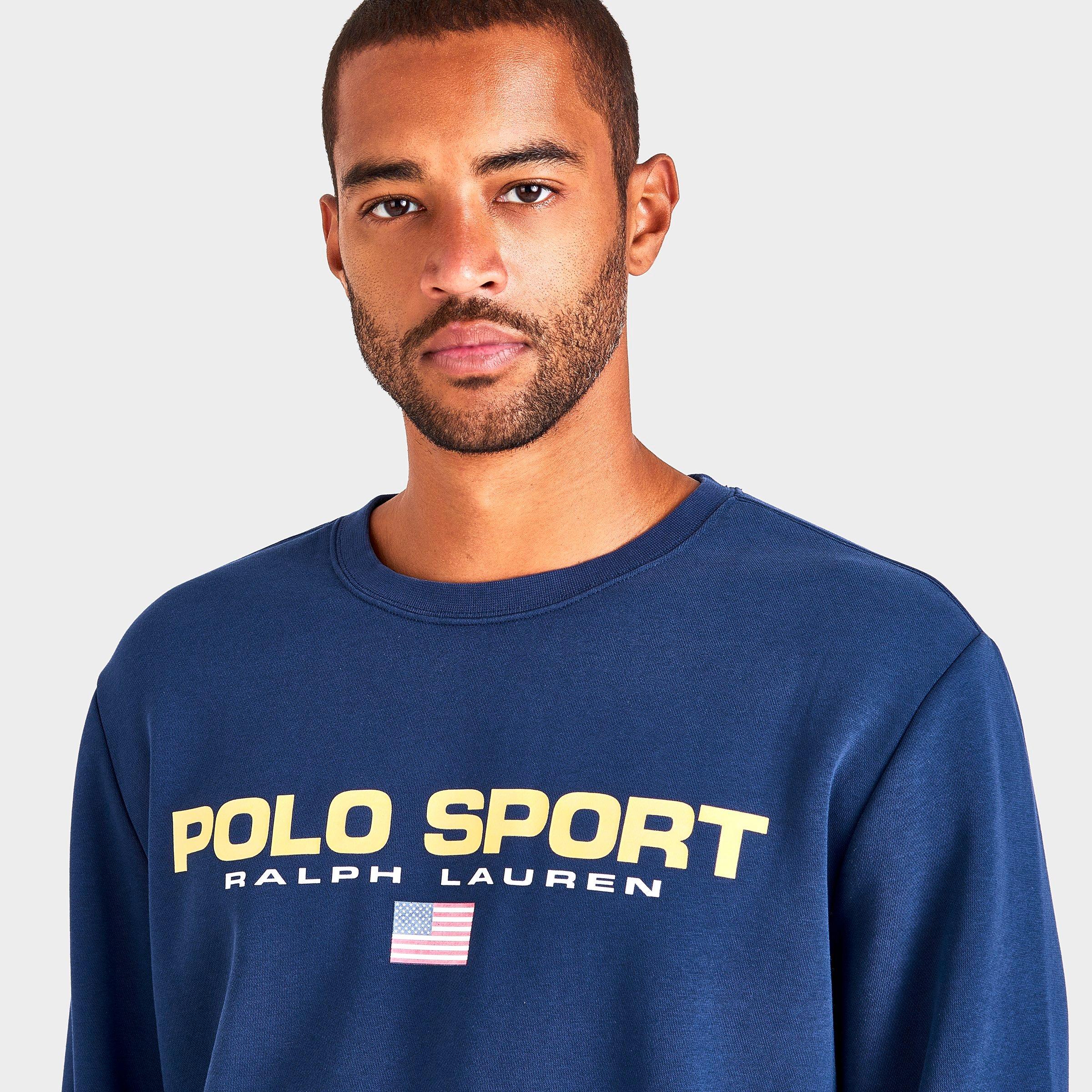 men's polo ralph lauren crew neck sweatshirt