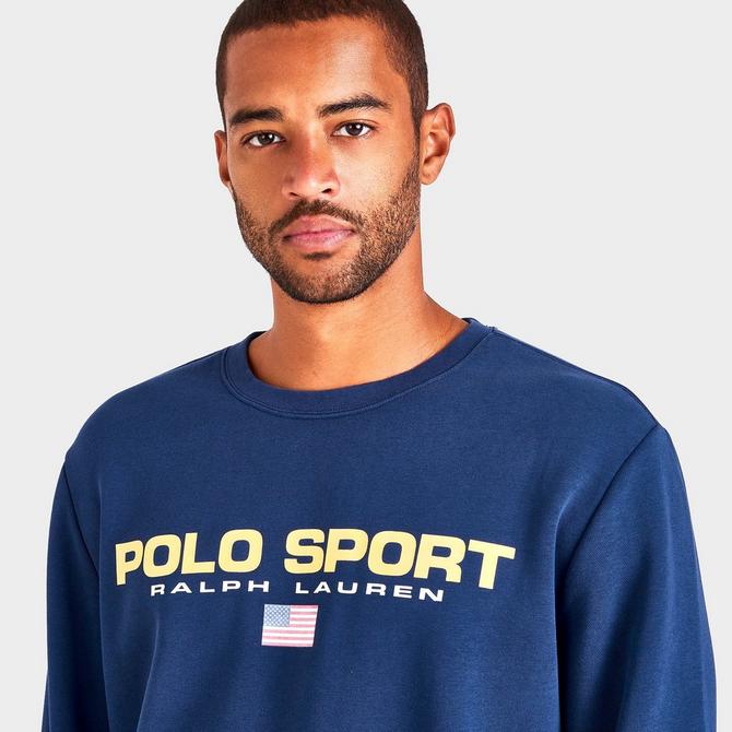 Men's Ralph Lauren Polo Sport Fleece Crewneck Sweatshirt| Finish Line