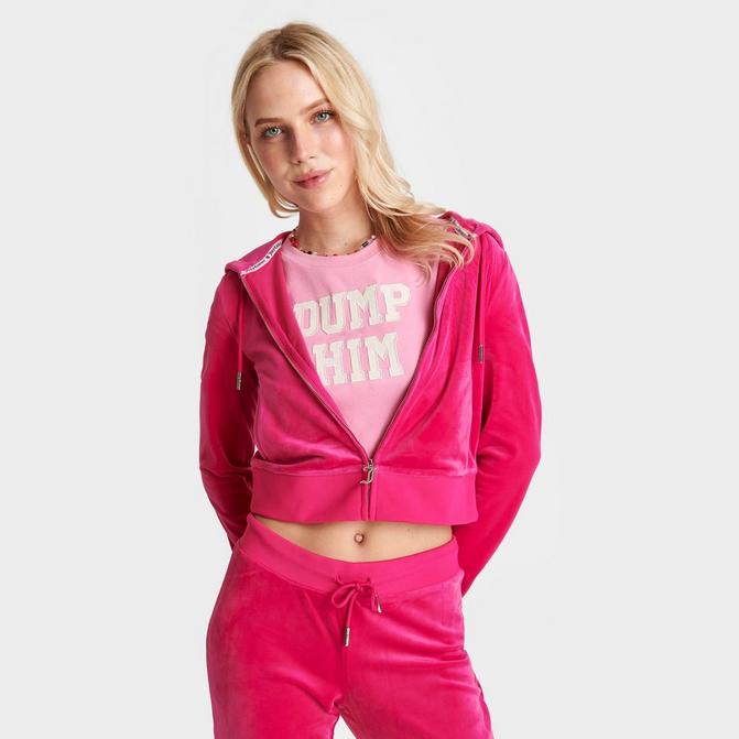 Women's Juicy Couture Bling Front Hoodie