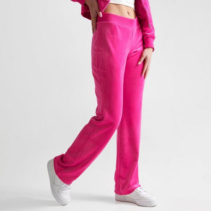 JUICY COUTURE OG Big Bling Womens Velour Track Pants