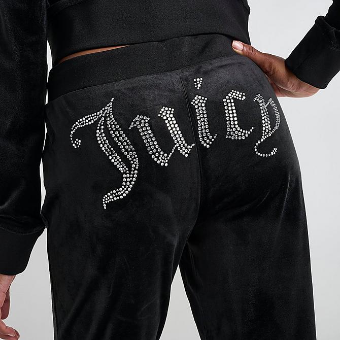 Women's Juicy Couture OG Big Bling Velour Track Pants Women's Juicy Couture OG Big Bling Velour Track Pants