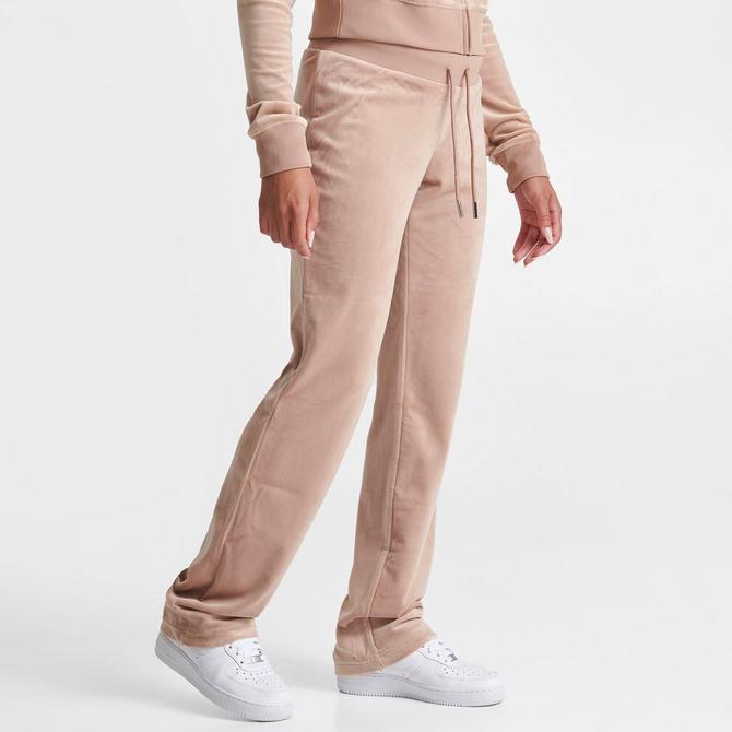 Velour track cheap pants womens